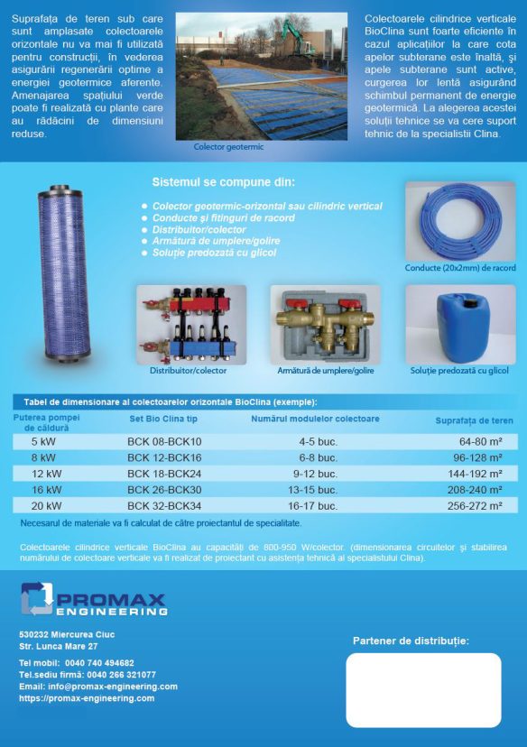 Prospect pt capilare geotermica